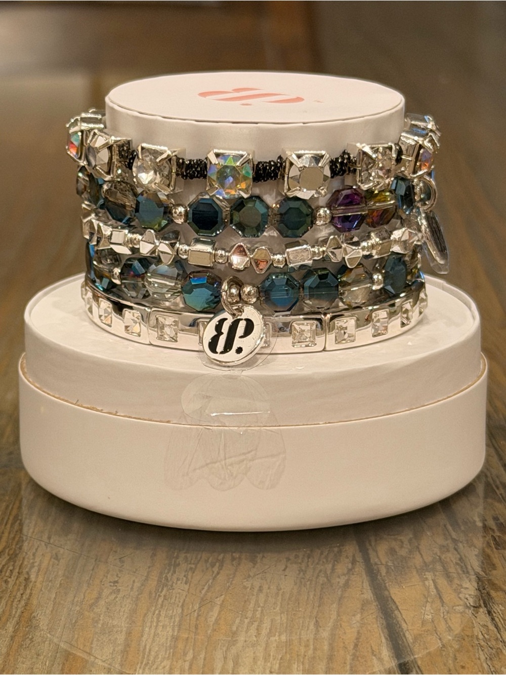 Bomb Party Bracelets! Personally Curated Stack on Silver Plating